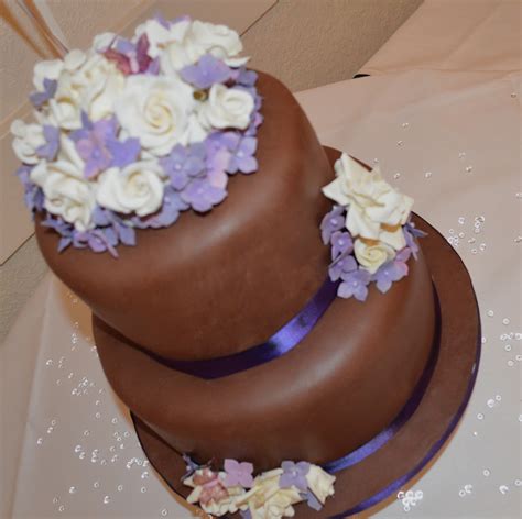 Heartsong Cakes And Crafts Chocolate Wedding Cake