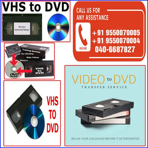Vcr Vhs Cassette To Dvd Conversionhi8 Vcr Vhs Cassette Dvdvideo