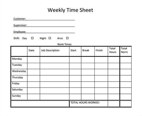 Timesheet Template If You Discover That Its Troublesome To Figure