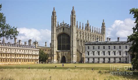 Kings College Chapel Cambridge From The Backs Photograph By Keith Douglas