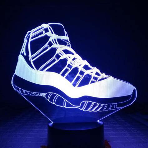 Organize your wardrobe and accessories with an armoire, chest or dresser. Michael Jordan 11 Sneakers Night Light Led 3d Illusion RGB ...