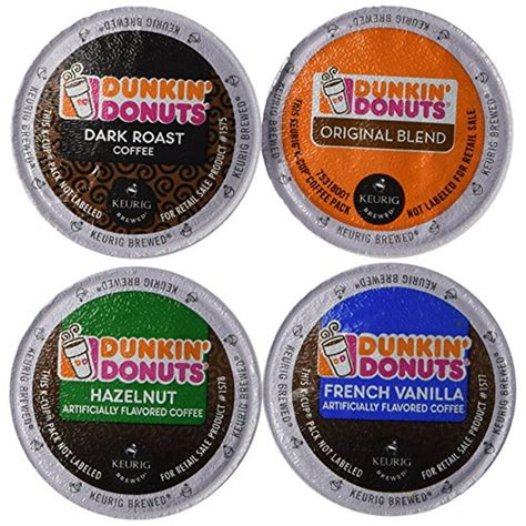 Dunkin Donut Coffee K Cups Variety Pack Original Blend Dark Roast