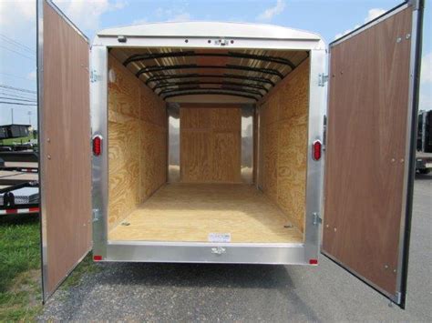 Carry On 7 X 14 Enclosed Cargo Trailer Barn Doors And 10k Gvw