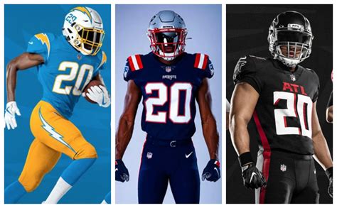 Nfl uniform power rankings 2020: Ranking the NFL's new uniforms for 2020 season ...