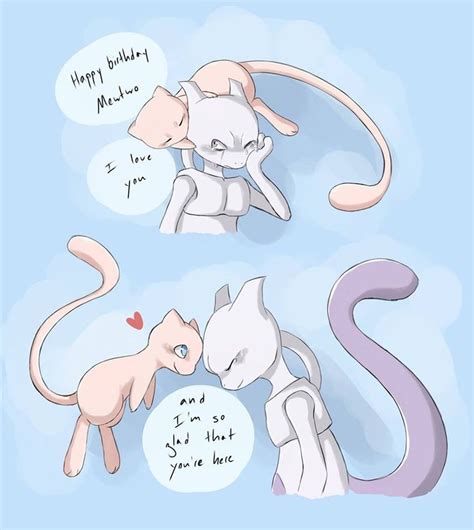 This Is The Best Thing Ive Seen Today Mew And Mewtwo Pokemon