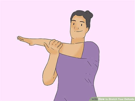 3 Easy Ways To Stretch Your Deltoids Wikihow Fitness