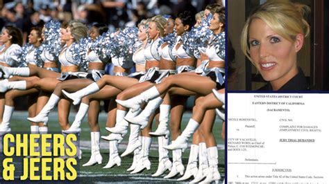 Ex Nfl Cheerleader Sues City For Sexual Harassment