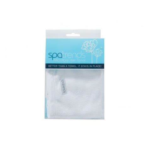 Spa Trends Hair Towel White Minimax