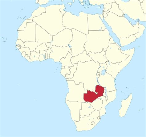 Large Topographical Map Of Zambia Zambia Africa Mapsl