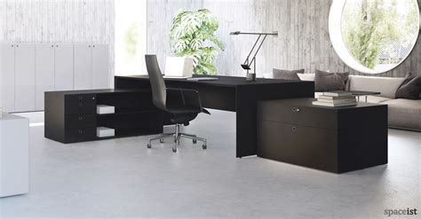 Forty5 Executive Desk Black Spaceist