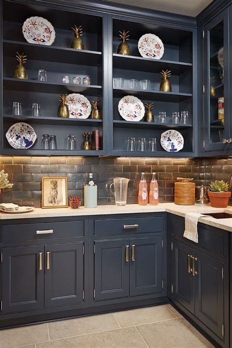 Kitchen Cabinet Paint Color With Gorgeous Blue For Creative Juice