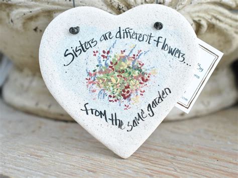 Maybe you would like to learn more about one of these? Valentine's Day gift for Sister Salt Dough Heart Ornament ...