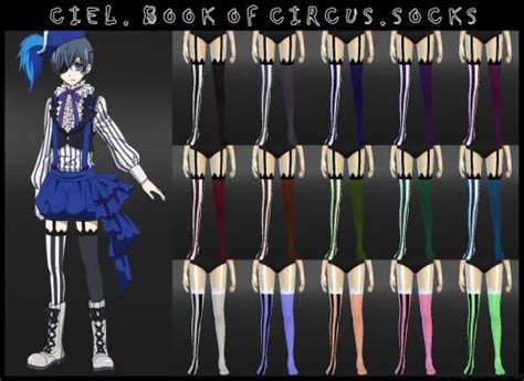 Decay Clown Sims Ciel Book Of Circus Socks • Sims 4 Downloads Sims 4