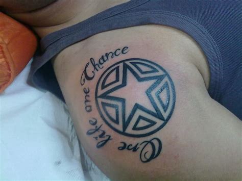 How much do custom tattoos cost? "one life one chance"