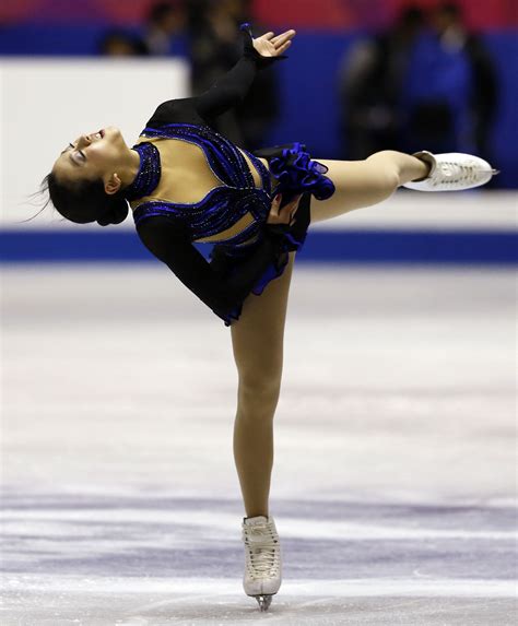 Mao Asada Of Japan Performs During The Womens Free Skating Programme