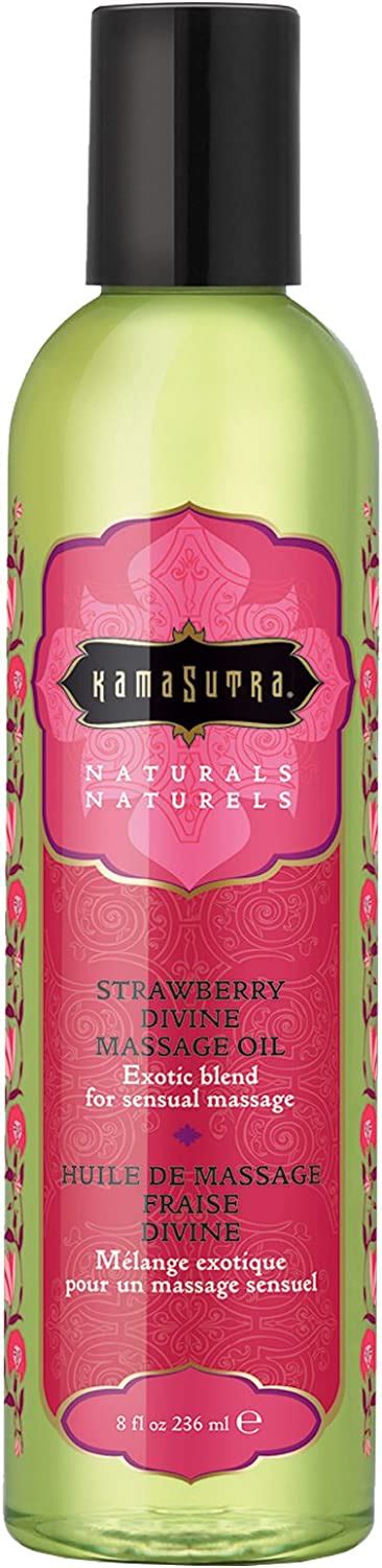Kama Sutra Naturals Massage Oil Strawberry Health