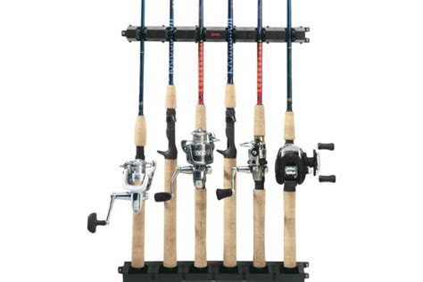This Mounted Fishing Rod Rack Will Keep Gear In Place Fishing Rod