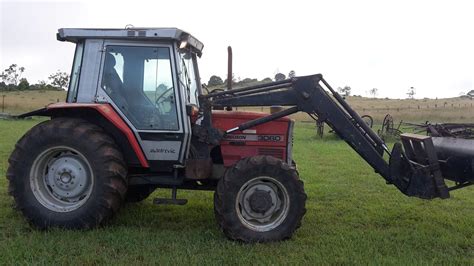 Tractor Massey Ferguson 80 Hp With Front End Loader Machinery
