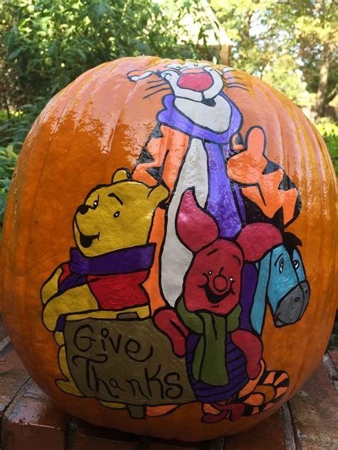 Pin By Kimberly Tylicki On Thanksgiving Pumpkin Painting Thanksgiving Crafts Painted Pumpkins