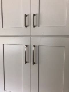 Standard size cabinet pulls can range between 1 inch for small bar and finger pulls and go up to 20+ inches for appliance pulls. Cabinet Pulls: different sizes or the same size with multiples?