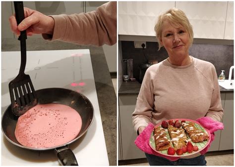 The minimal effort it takes to get pancakes into the pan and the ease with which they slip out of it, combined with the pure joy they give everyone, put them at the. Linda's pink pancake recipe | Breast Cancer Now