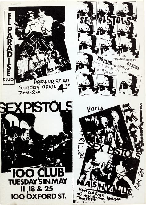 jamie reid sex pistols press kit c may 1977 mutualart