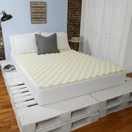 Memory foam solutions 5lbs 3 inch bed topper. Sleep Innovations 1.5" Memory Foam Mattress Topper ...
