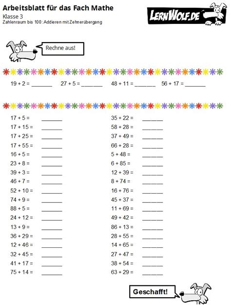 Dieses unterrichtsmaterial bietet einfache übungen zur division bis 1000, die im kopf zu rechnen sind, für schüler ab 3. Multiplizieren Matheaufgaben Klasse 2 Einmaleins Zum ...