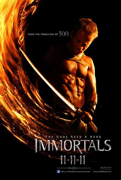 Check These Out Four More Similar Immortals Character Posters Hit