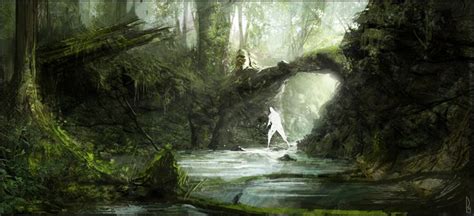 Jungle River By Happy Mutt On Deviantart Jungle Fantasy Landscape