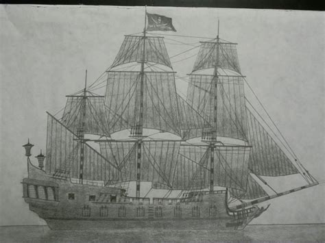 The curse of the black pearl. The Black Pearl by PirateoftheCaribbean on DeviantArt