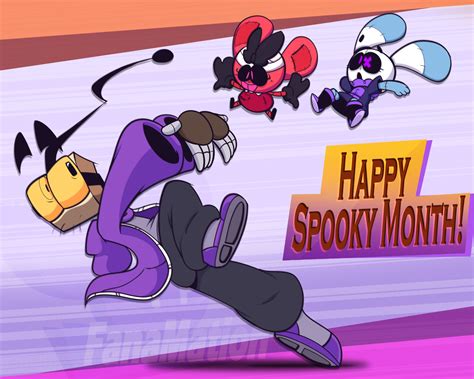 Happy Spooky Month By Fanamation On Newgrounds