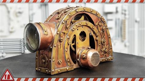 Steampunk Diy Energy Generator Copper And Brass Youtube