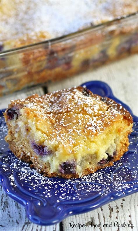 Pineapple Blueberry Ooey Gooey Butter Cake From Recipes Food And