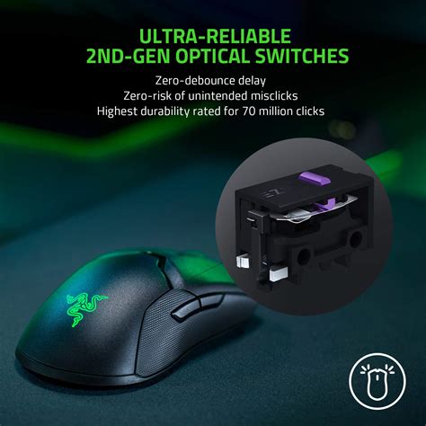 Razer Viper Ultimate Lightweight Wireless Gaming Mouse Fastest Gaming