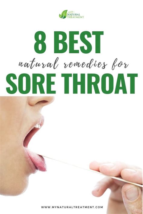 8 Best Sore Throat Remedies Try At Home Sore Throat Cure