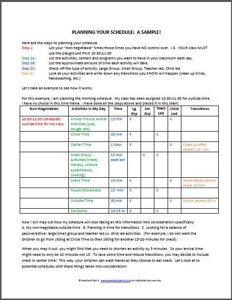 24 Preschool Transition Activities Tips For Transition Planning Tips