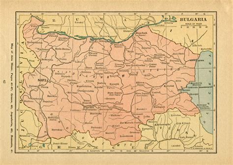 Historical Maps Of Bulgaria