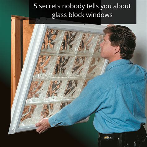 5 secrets nobody tells you about glass block windows glass block windows glass blocks glass