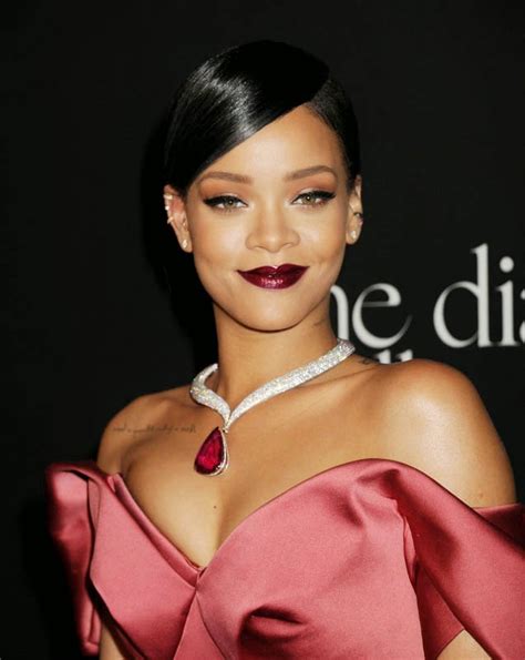 Rihanna Hot Fashionable Photo Shoot Her 1st Annual Diamond Ball Benefit
