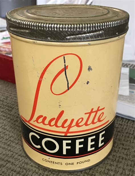 Ladyette Coffee Coffee Tin Vintage Tins Vintage Coffee
