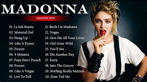 The Music Of Madonna Collection Non Stop Playlist Youtube