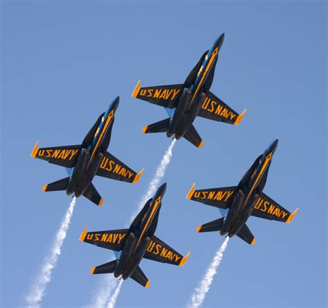 Blue Angels Diamond Formation Nathan Rupert Flickr