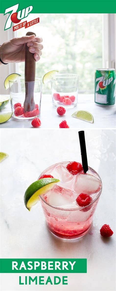 Fresh Raspberry Limeade Recipe Yummy Drinks Food Refreshing Drinks