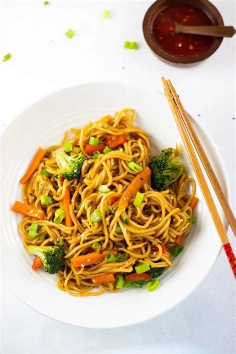 It hits the spot all the time! Instant Pot Vegetable Lo Mein is a quick and easy meal ...