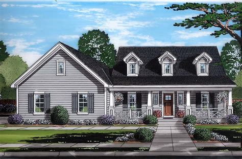 Southern Style House Plan 98691 With 3 Bed 3 Bath 2 Car Garage