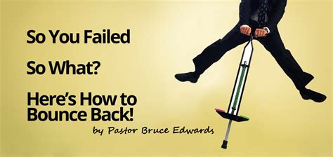 How To Bounce Back From Failure