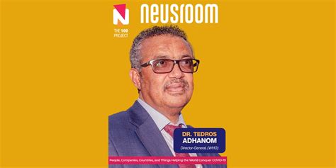 Tedros Adhanom The First African Leading The World Health Organisation