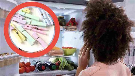 Pourquoi tant de gens placent une pince à linge dans le réfrigérateur