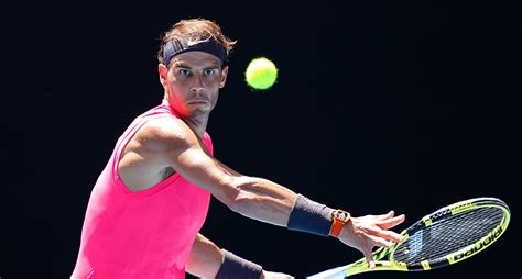 rafael nadal in brutal form as he effortlessly blasts his way into australian open second round
